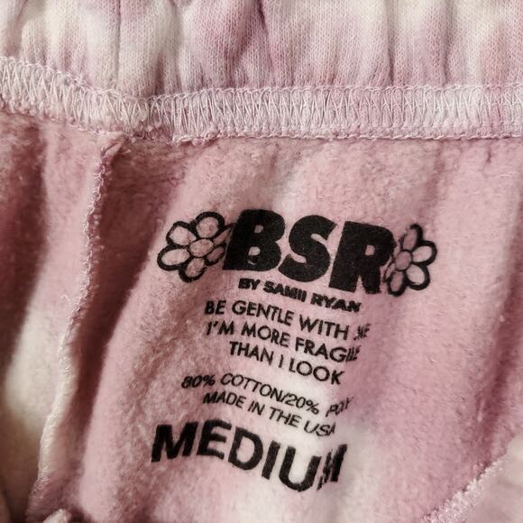 By Samii Ryan Sensitive Pink Tie Dye Sweatpant Joggers Size M - Picture 6 of 7